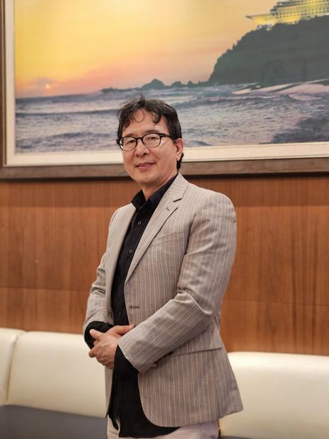 전시장에서